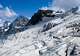 Высота снежной линии на горах Кавказа