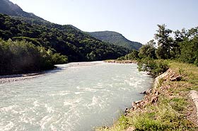 Река Теберда